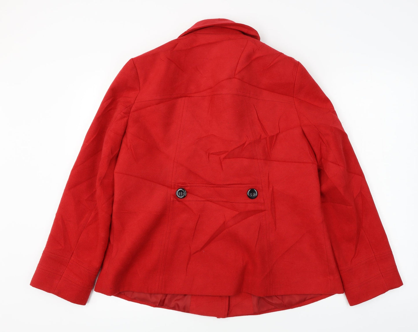 BHS  Womens Red   Jacket Coat Size 16