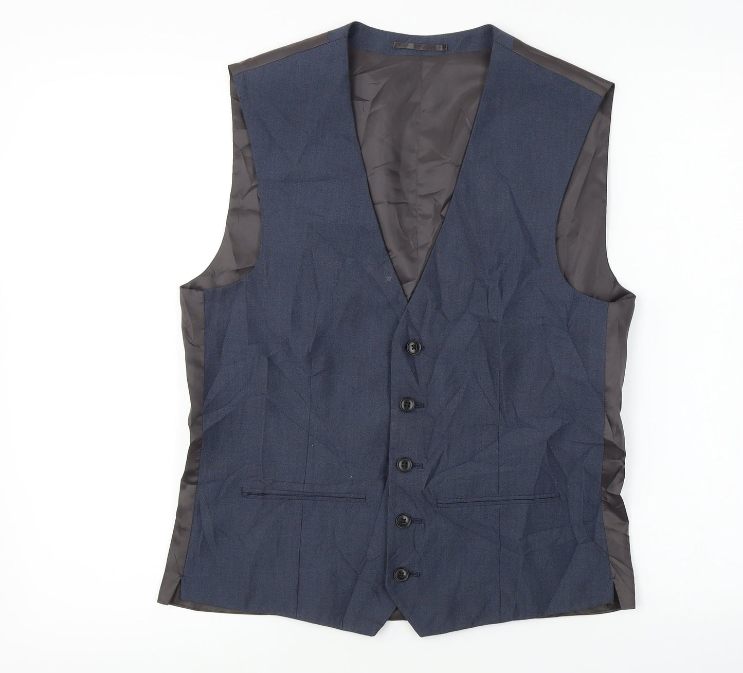 NEXT  Mens Grey   Jacket Suit Waistcoat Size 38