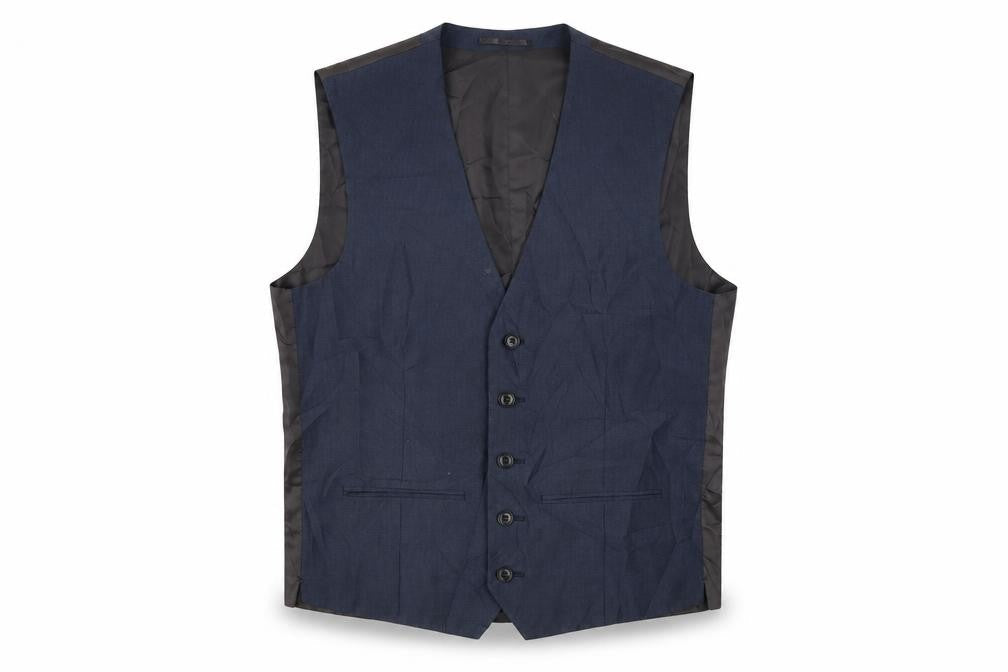 Next  Mens Grey   Jacket Suit Waistcoat Size 38