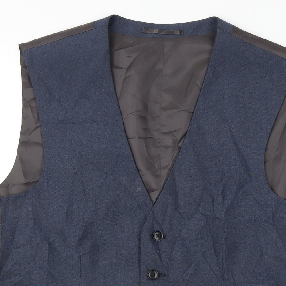NEXT  Mens Grey   Jacket Suit Waistcoat Size 38