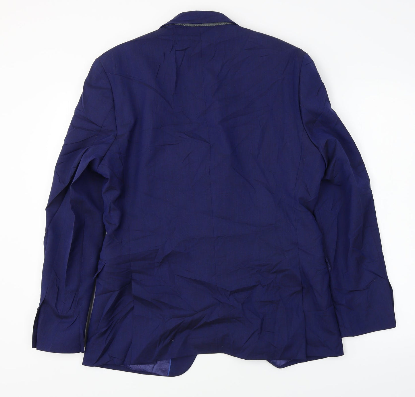 wool rich blend Mens Blue   Jacket Blazer Size 40