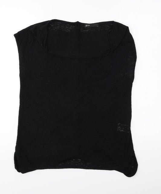 Gibson  Womens Black   Basic T-Shirt Size M