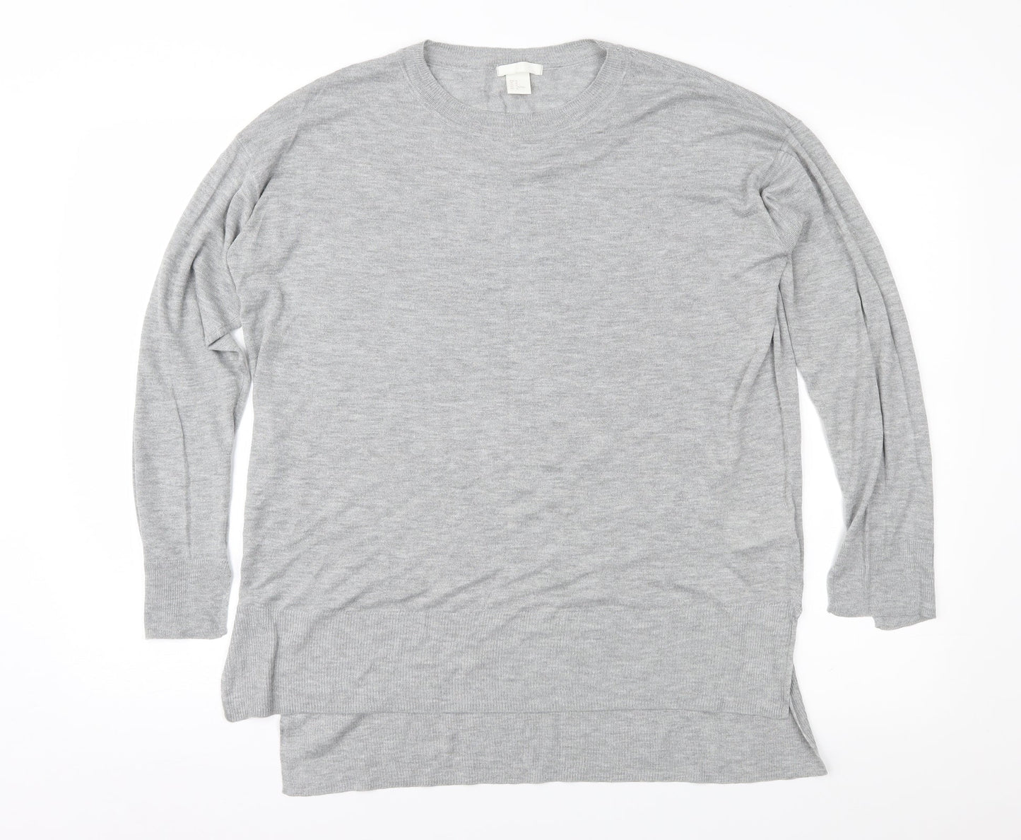 H&M Womens Grey   Pullover Jumper Size M