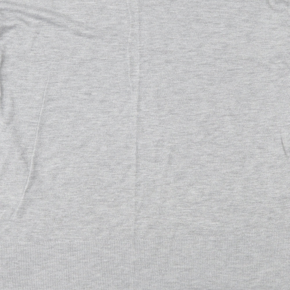 H&M Womens Grey   Pullover Jumper Size M
