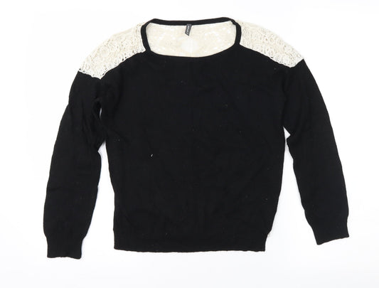 NAF NAF Womens Black   Pullover Jumper Size XS