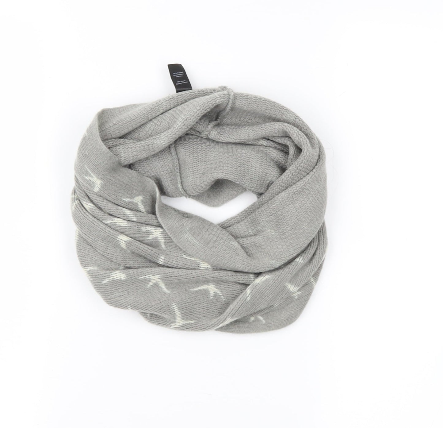 Warehouse Womens Grey Geometric   Scarf