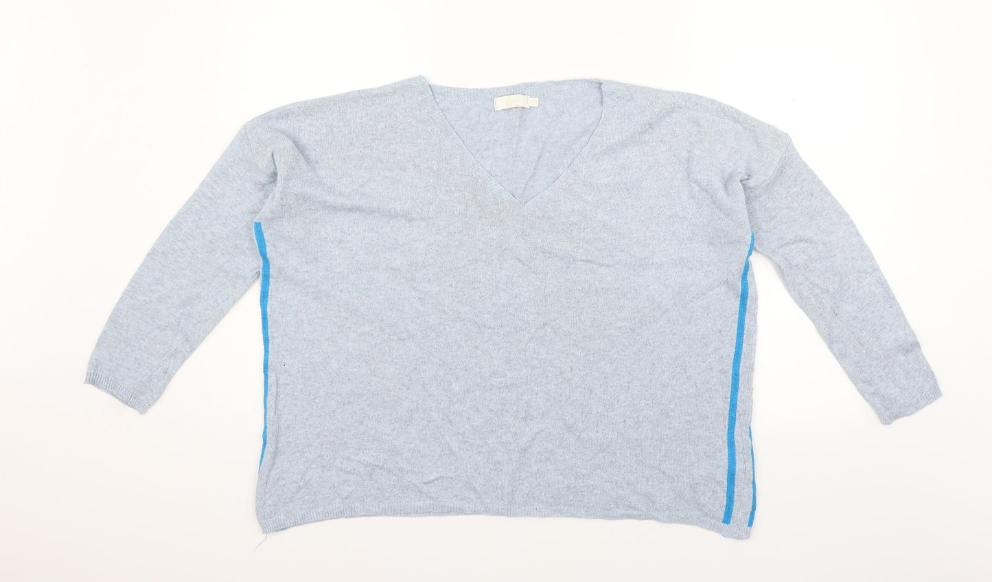 sarta Womens Blue   Pullover Jumper One Size