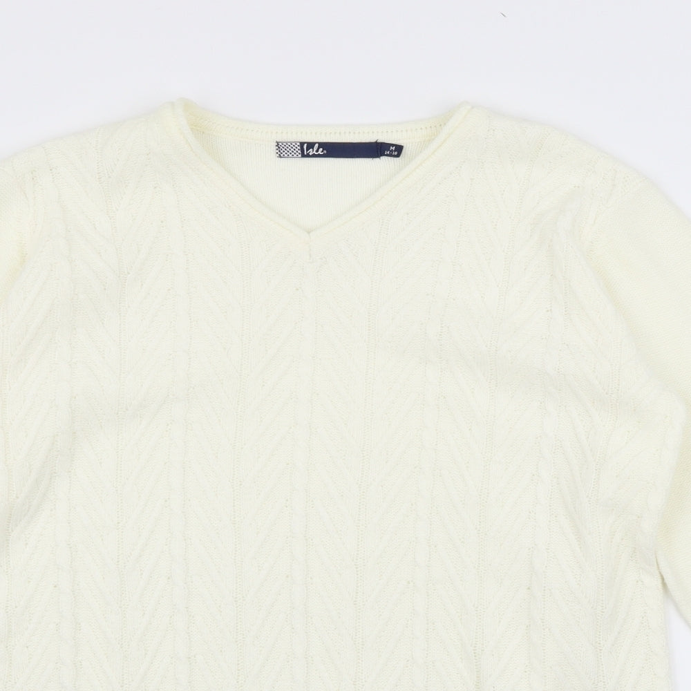 EWM Womens Beige   Pullover Jumper Size M