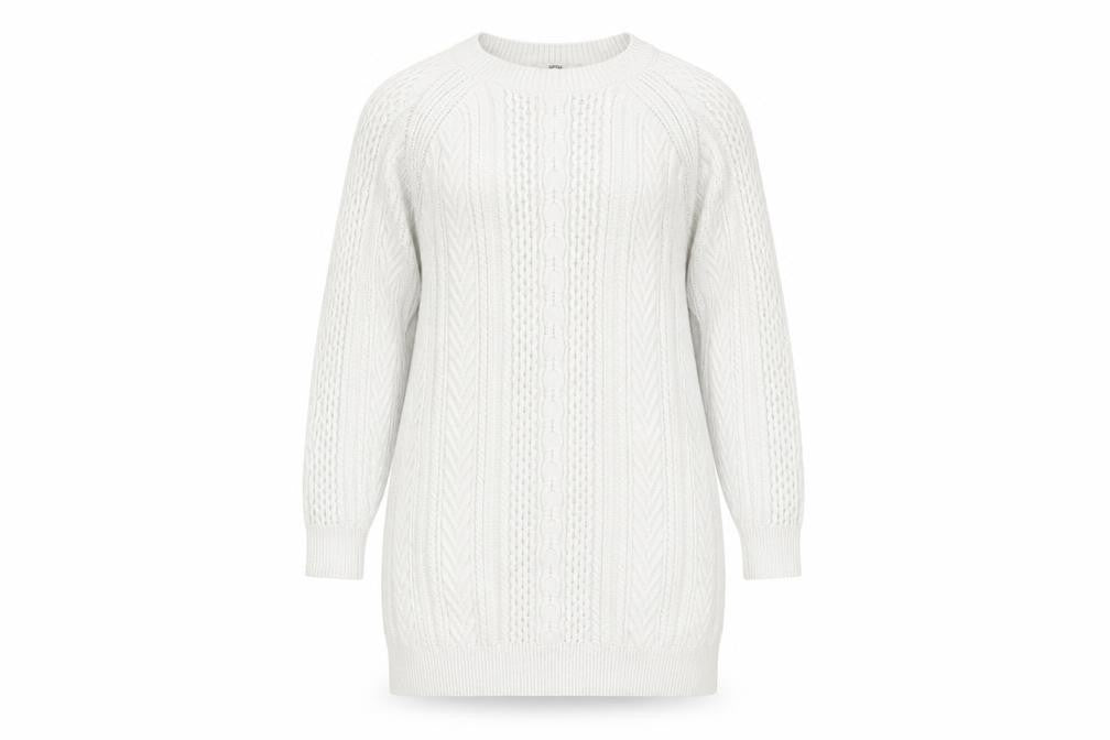 George Womens White   Fit & Flare  Size M