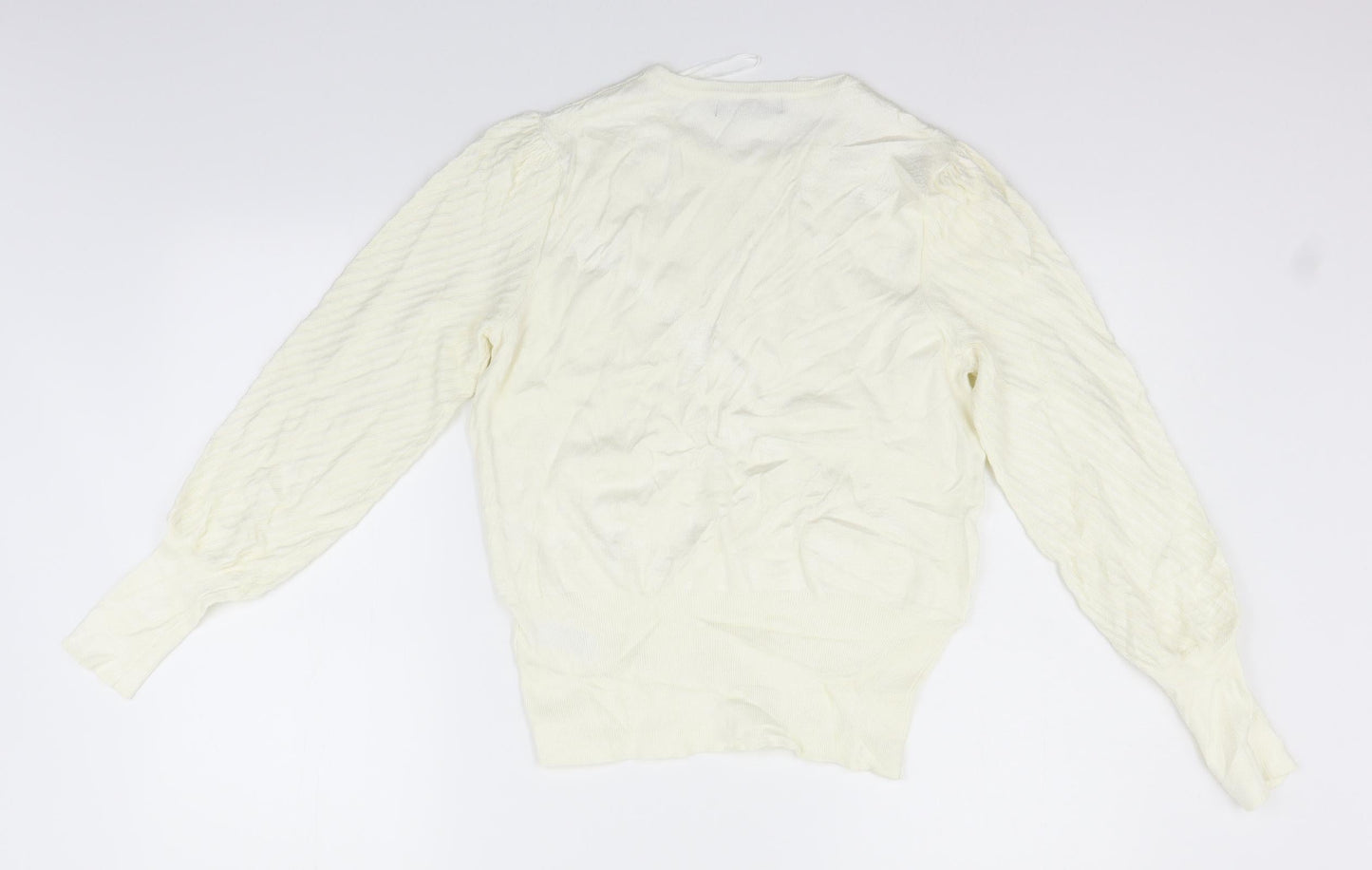 Marks and Spencer Womens Beige   Pullover Jumper Size 12