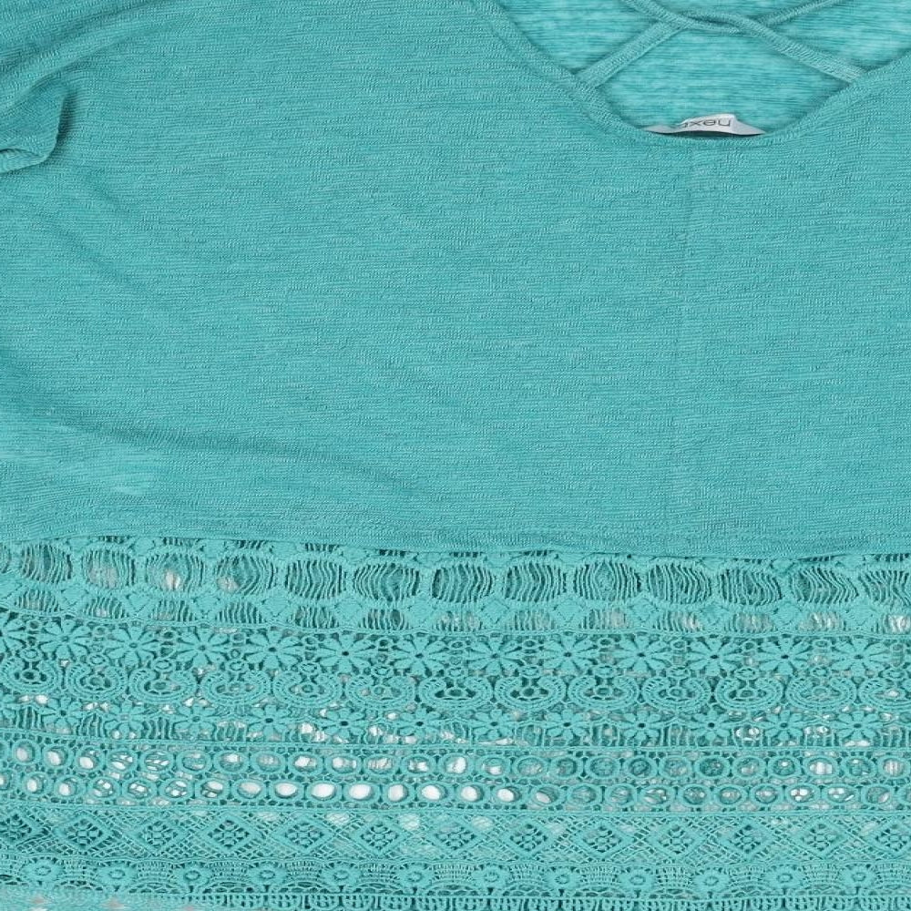 NEXT Womens Green   Pullover Jumper Size 10