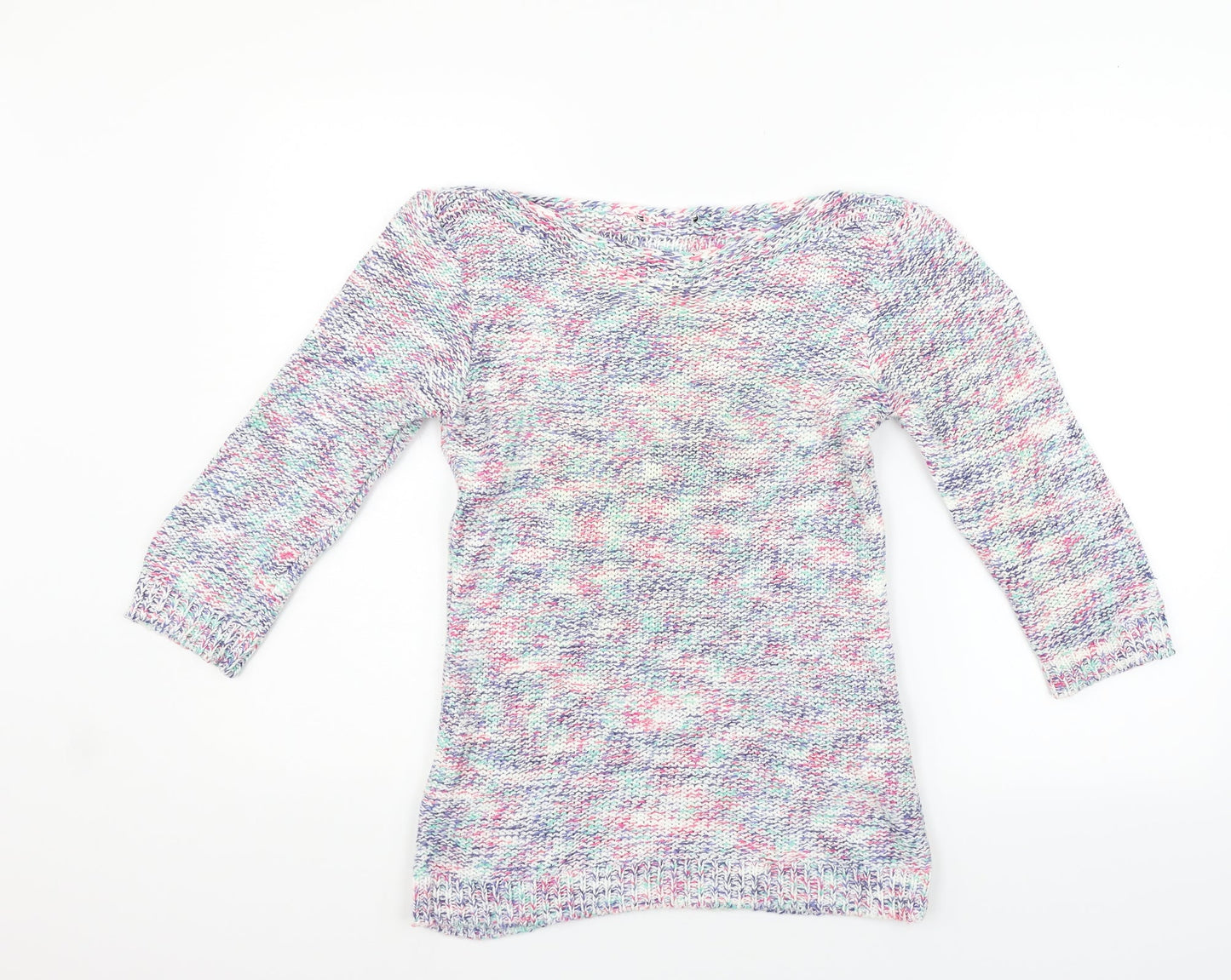 Marks and Spencer Womens White   Pullover Jumper Size 10