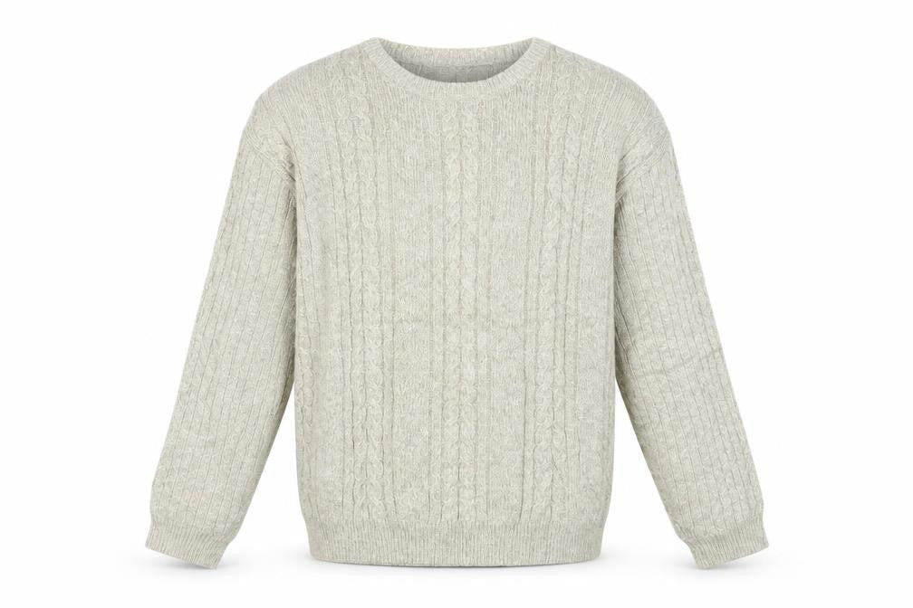 Causal Club Mens Beige   Pullover Jumper Size S