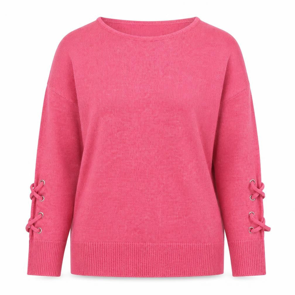 Love Knitwear Womens Pink   Pullover Jumper Size 14