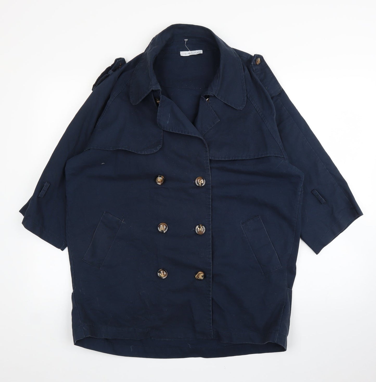Very Sexy Girl Womens Blue   Basic Blouse Size XL
