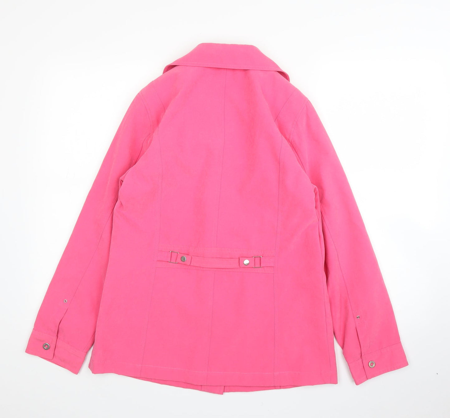 Klassik Womens Pink   Overcoat Coat Size 10