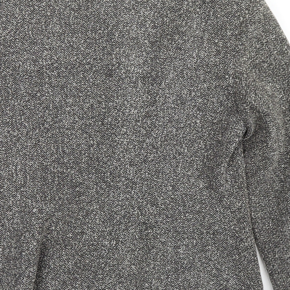 Florence & Fred Womens Grey Herringbone  Jacket  Size 12