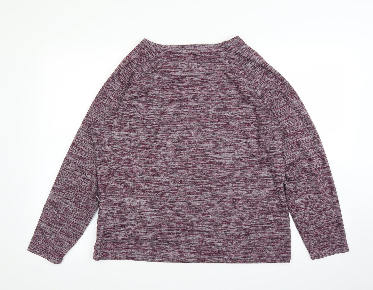 Roman Mens Purple   Pullover Jumper Size L