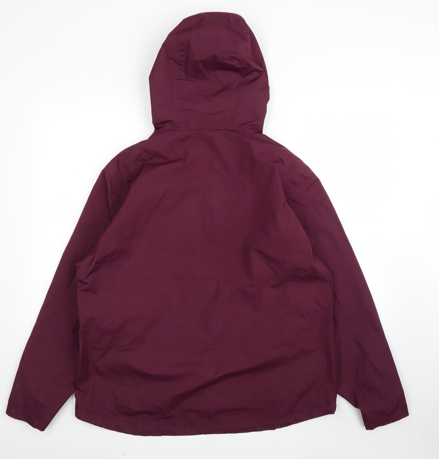 EWM Womens Purple   Rain Coat Coat Size L