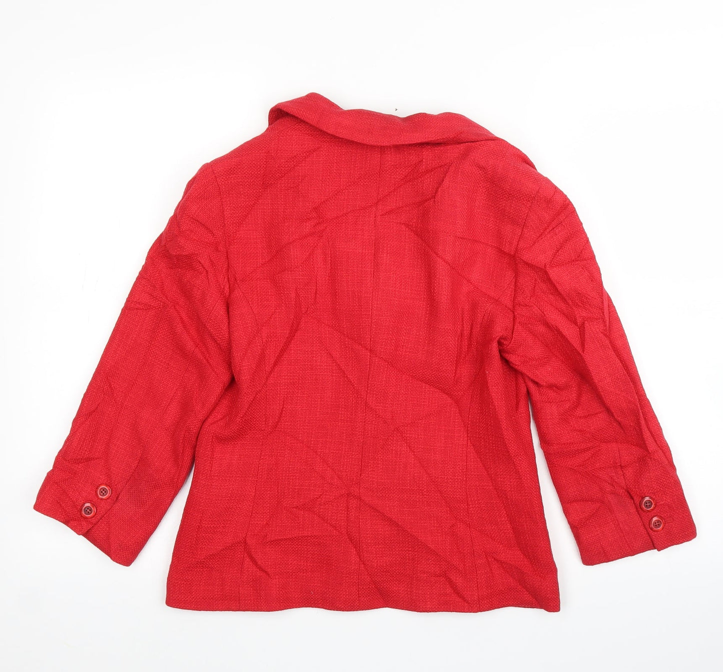 Precis Womens Red   Cardigan Jumper Size 8