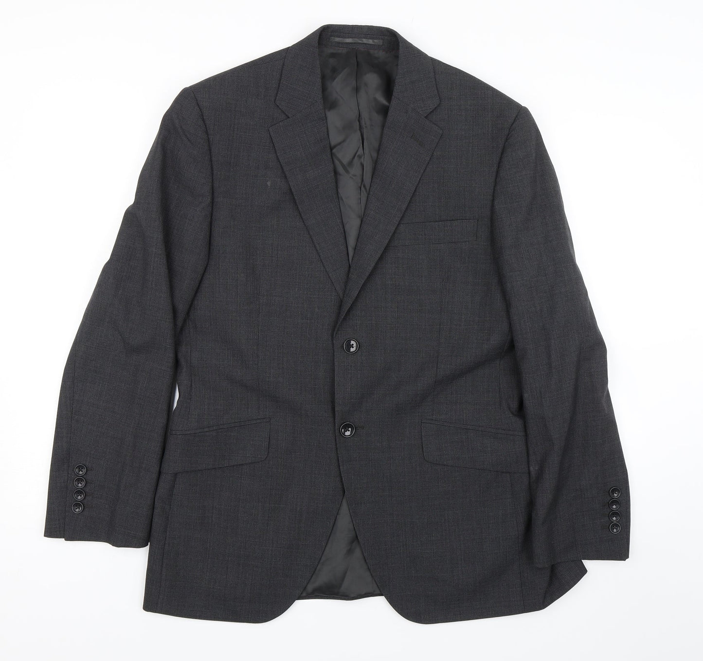 Howick Mens Black   Jacket Suit Jacket Size 38
