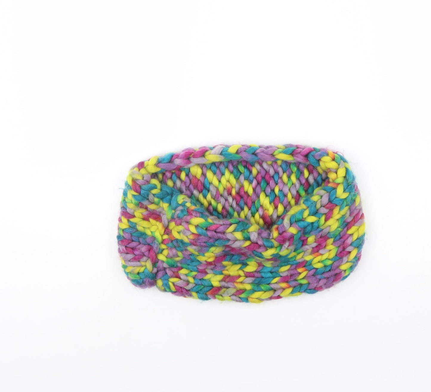 Preworn Womens Multicoloured Herringbone   Scarf