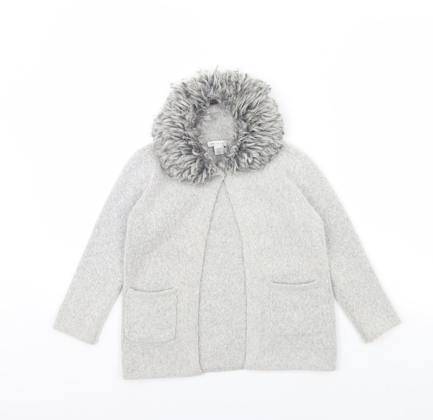 Primark Girls Grey   Jacket  Size 5 Years