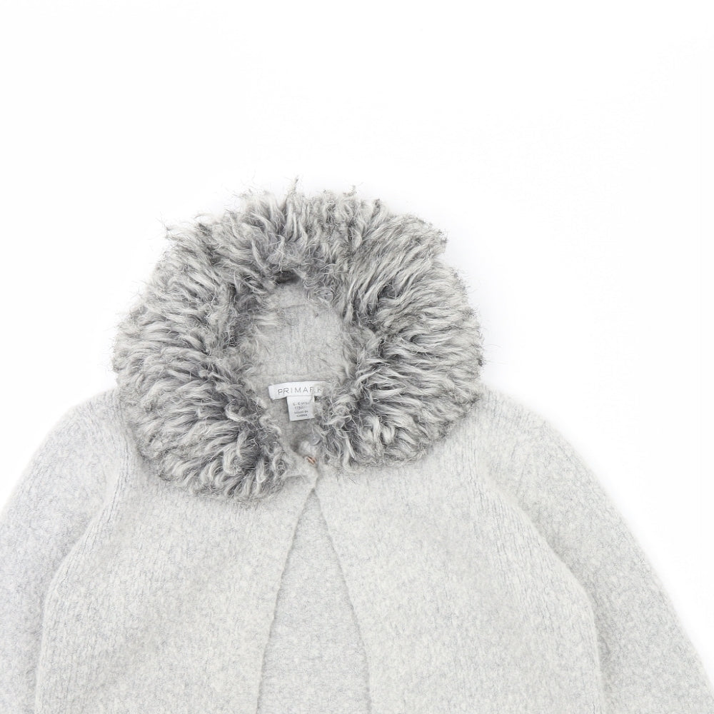 Primark Girls Grey   Jacket  Size 5 Years