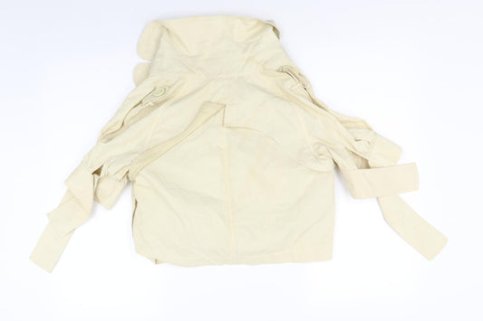 Miss Selfridge Womens Ivory   Jacket Coat Size 10