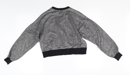 Sinsay Womens Silver   Pullover Jumper Size S