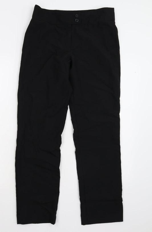 Premier Press Womens Black   Trousers  Size 10 L30 in