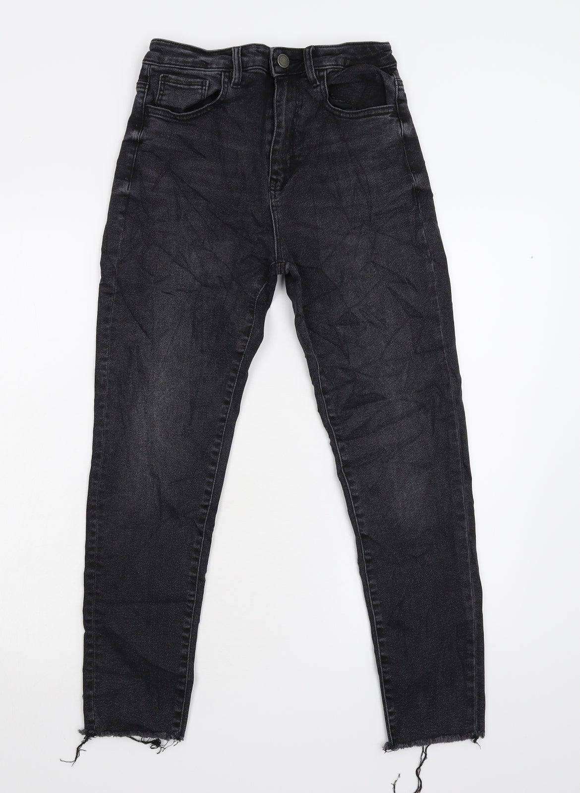 STR Womens Black  Denim Skinny Jeans Size 10 L26 in