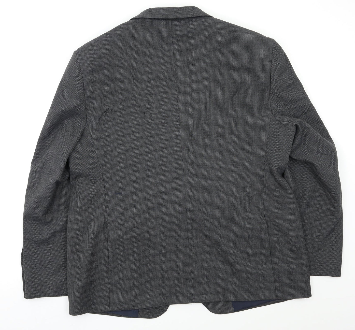M&S Mens Grey   3 Piece Blazer Size 44