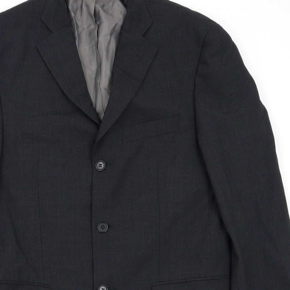 M&S Mens Grey   Jacket Blazer Size M