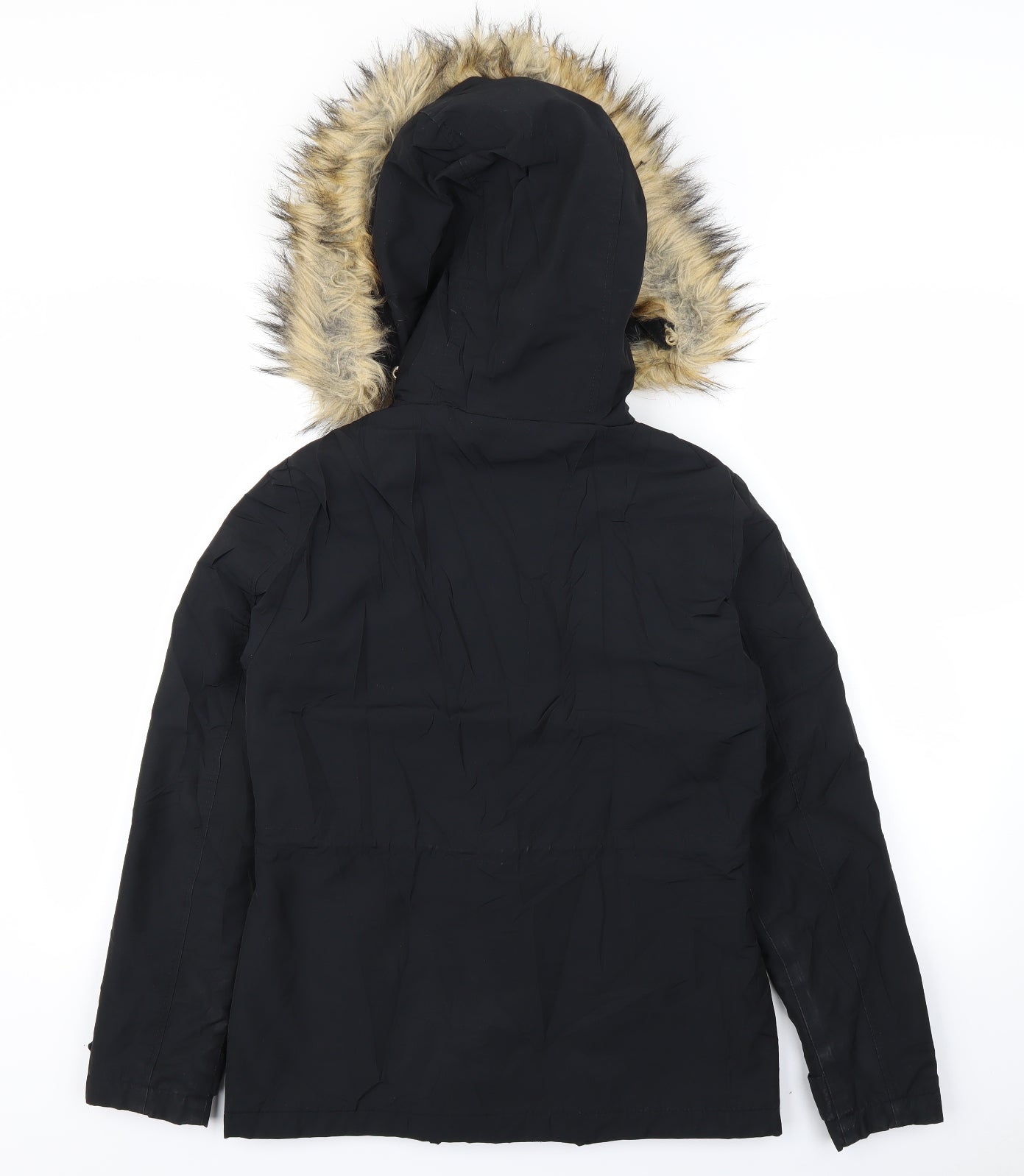 Topshop Womens Black   Pea Coat Coat Size 6