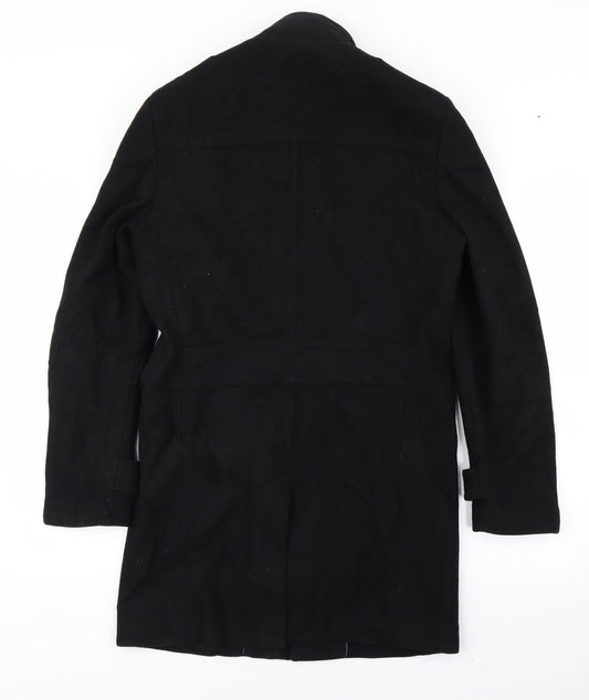 Burton Womens Black   Trench Coat Coat Size S