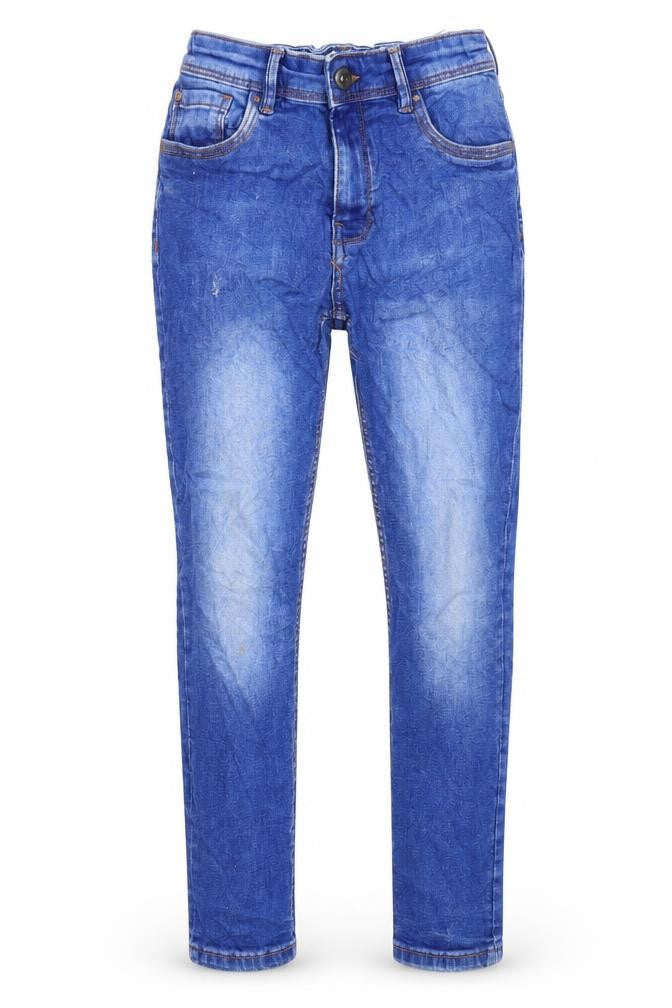 Preworn Girls Blue   Skinny Jeans Size 9 Years