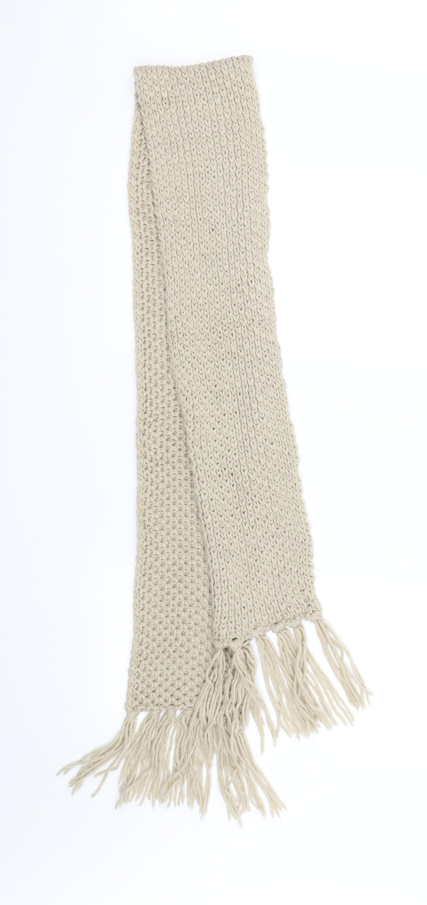 Preworn Unisex Beige    Scarf