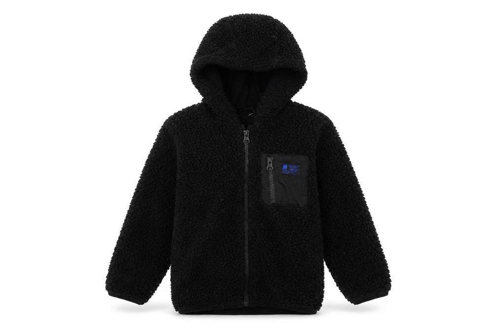 Next Boys Black   Full Zip Hoodie Size 4 Years