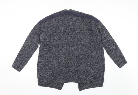 Papaya Womens Blue   Cardigan Jumper Size S