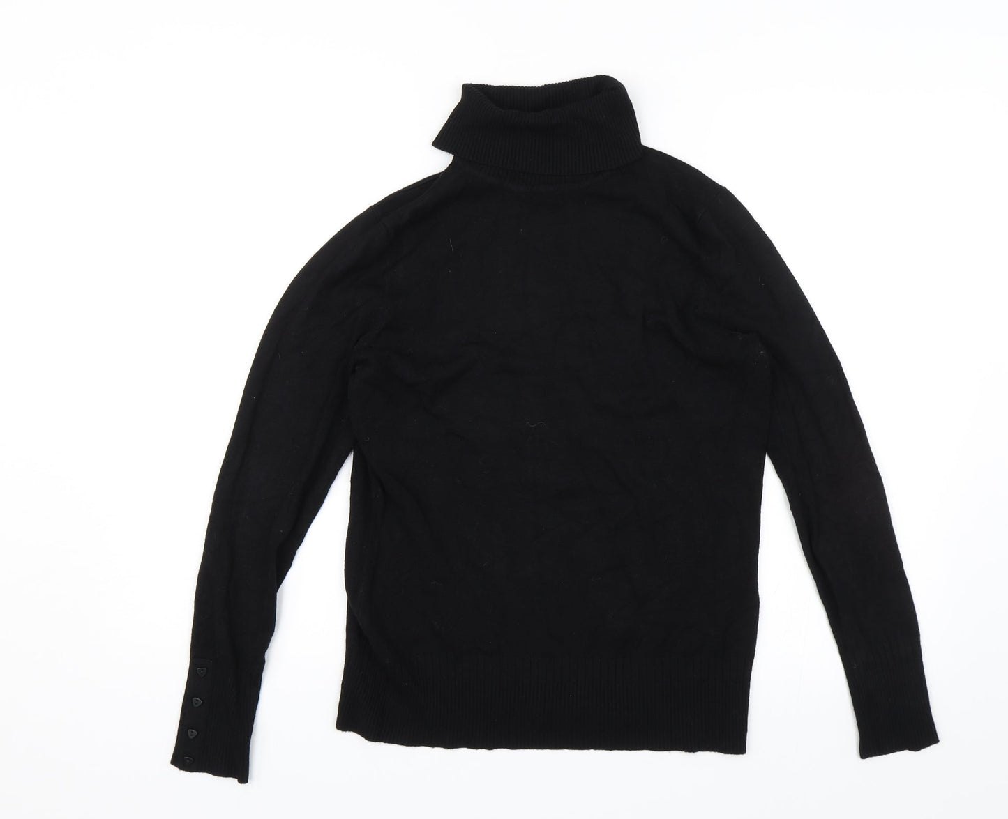 M&Co Womens Black   Pullover Jumper Size 12