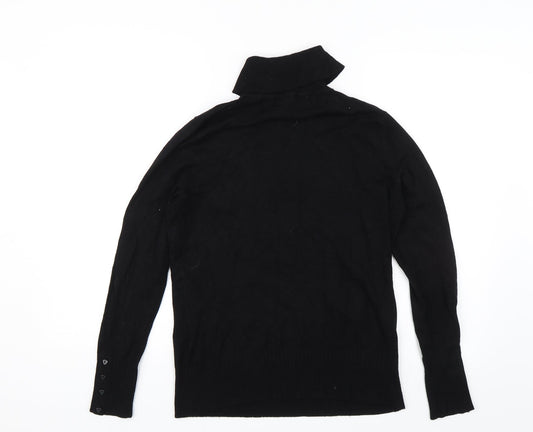 M&Co Womens Black   Pullover Jumper Size 12
