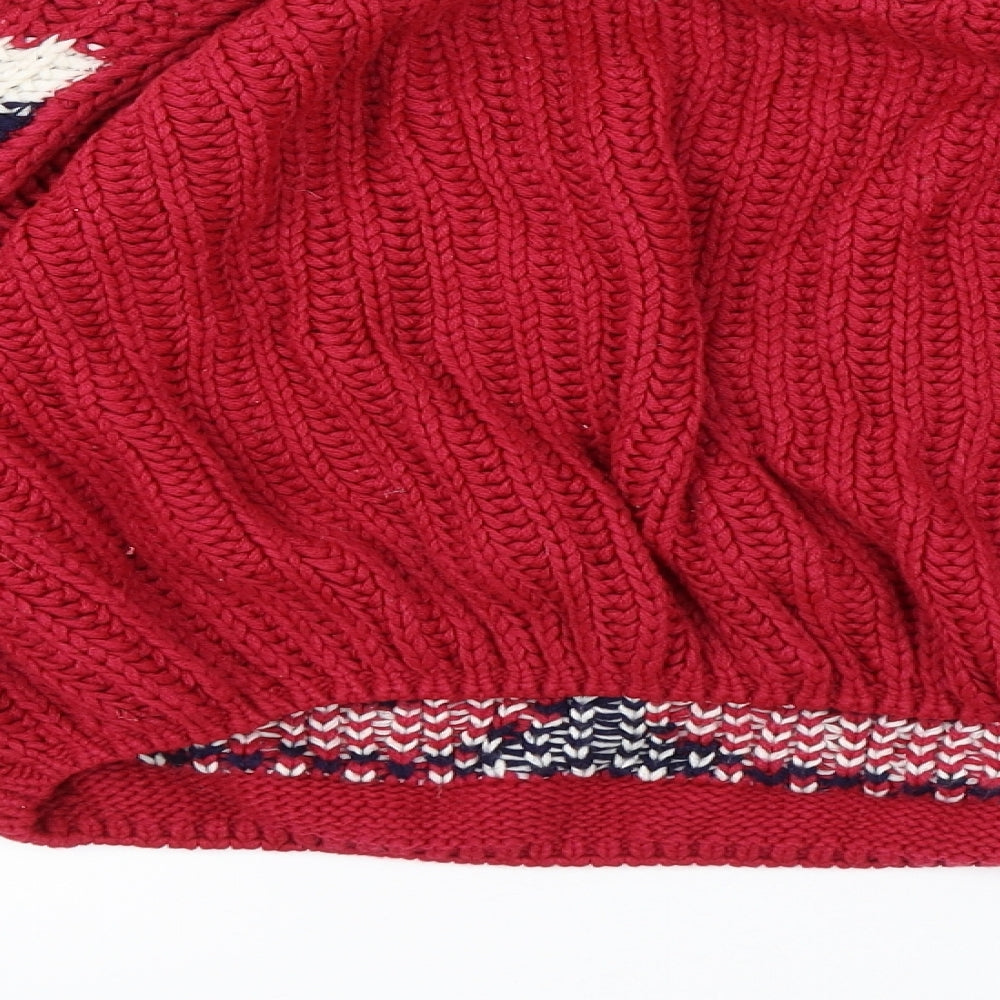 Bagaj Womens Red   Pullover Jumper Size S  - 585