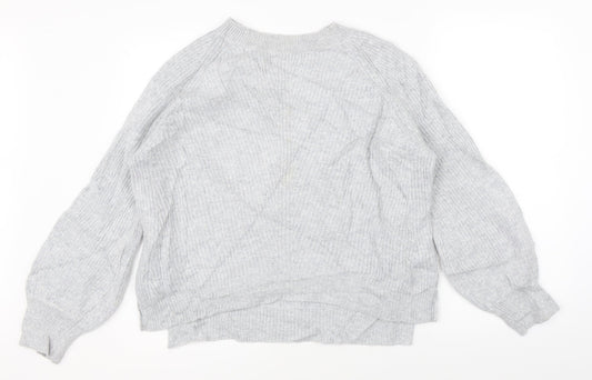 Marks & Spencer Womens Grey   Pullover Jumper Size M