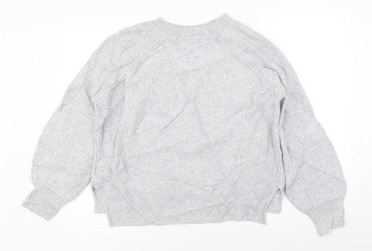 Marks & Spencer Womens Grey   Pullover Jumper Size M