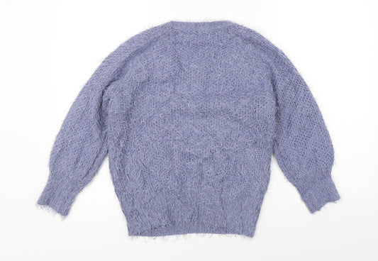 Dorothy Perkins Womens Blue   Pullover Jumper Size 8