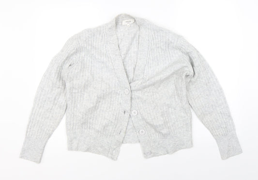 Grace & Mila Womens Grey   Cardigan Jumper Size S