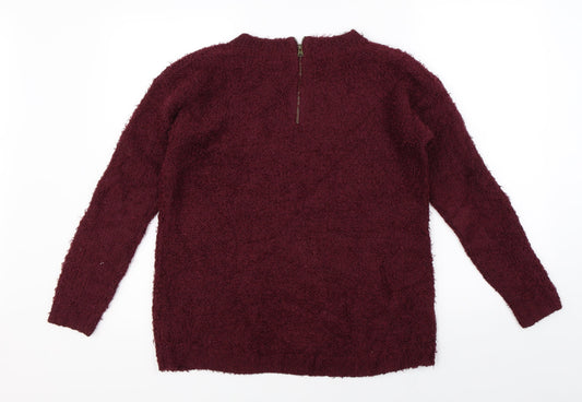 Marks & Spencer Womens Purple   Pullover Jumper Size 8