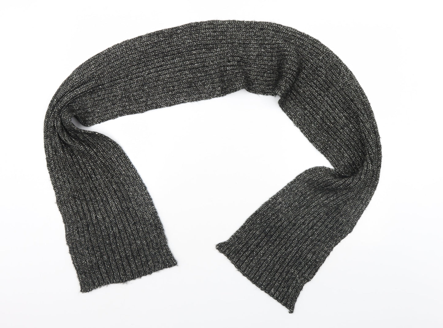 Preworn Womens Black    Scarf