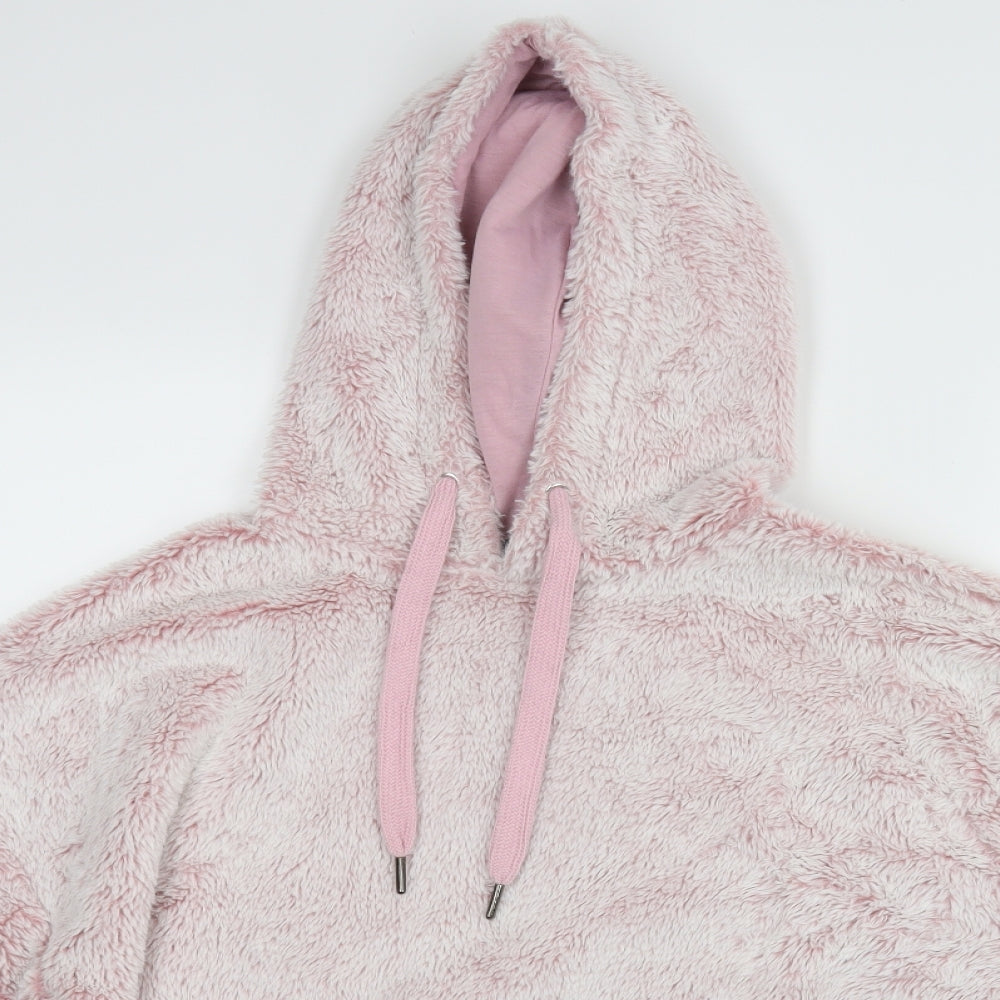George Womens Pink   Pullover Hoodie Size S